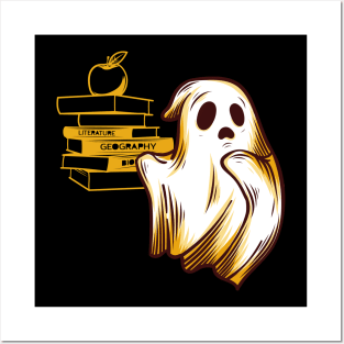 Read more books Cute horror Ghosts Read more boooooks Halloween Posters and Art